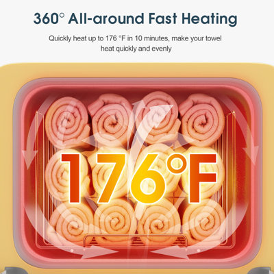 K-Salon 8L Hot Bath Towel Warmer Freestanding Towel Warmer Cabinet